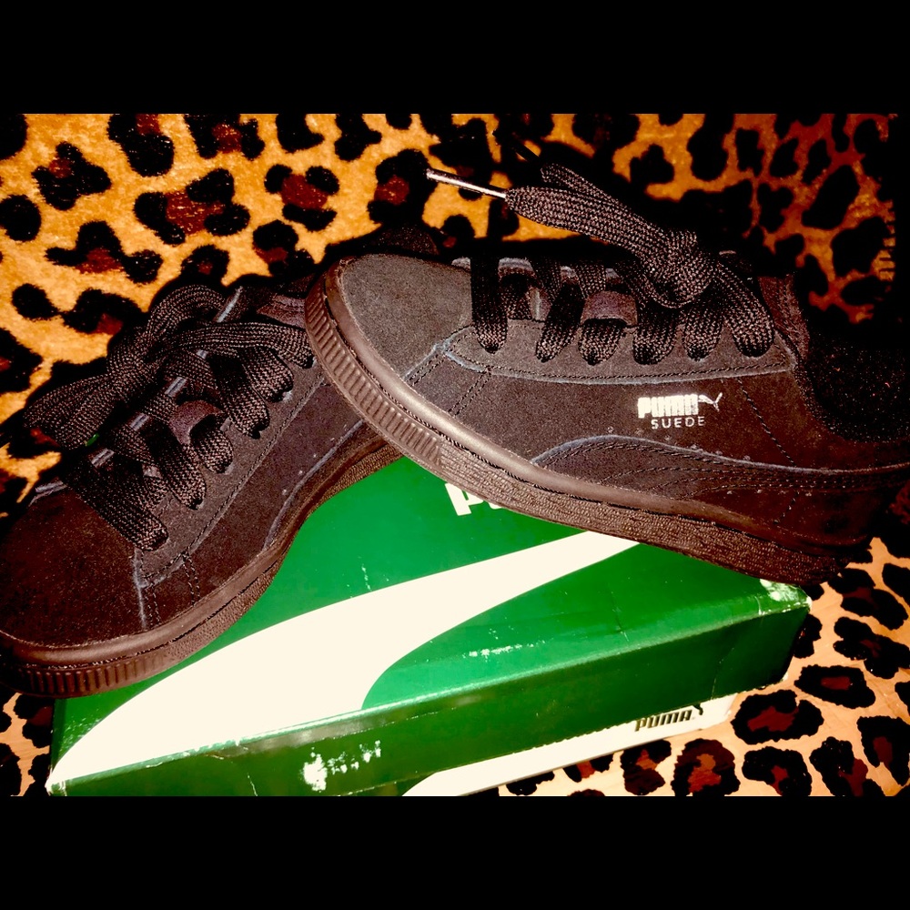 Kids Black Pumas SIZE 12C - Picture 3 of 3